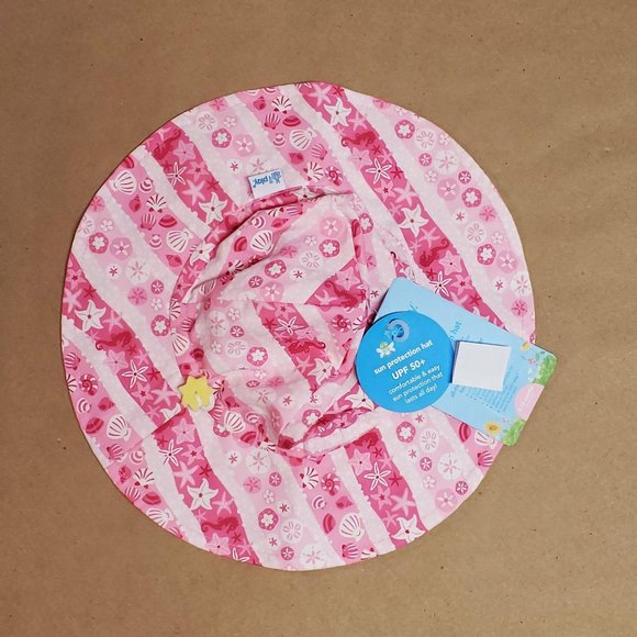 I Play Bucket Sun Hat 9-18 Months Pink - Picture 3 of 8